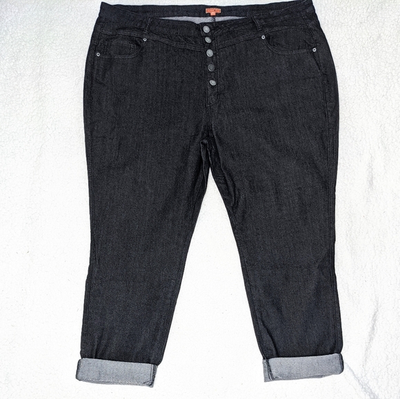 Modcloth button-fly jeans 28 - Picture 3 of 9